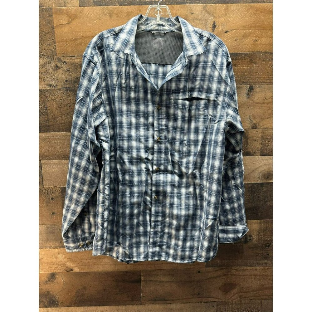 Columbia Men's Long Sleeve Plaid‎ Button Up